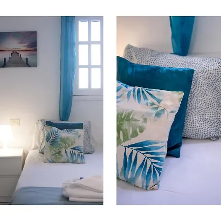 Casa Atassara A 500m De La Playa Wifi Con Fibra Semesterbostad *